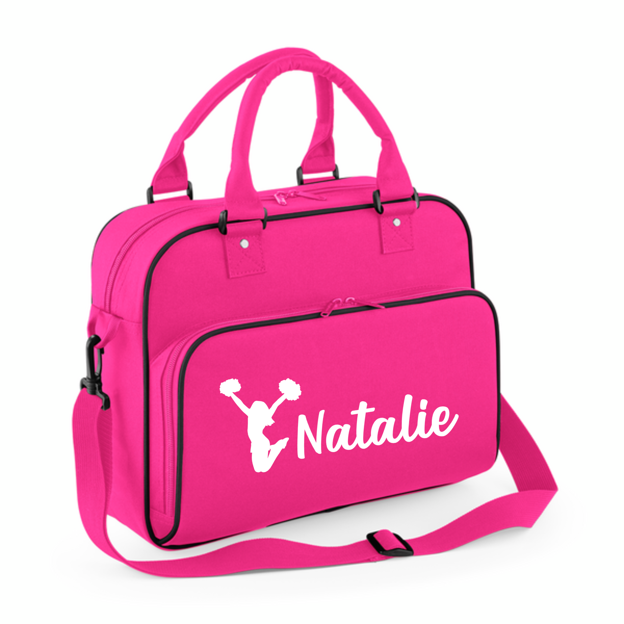 Personalised Name Cheer Cheerleader Junior Dance Bag