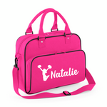 Load image into Gallery viewer, Personalised Name Cheer Cheerleader Junior Dance Bag
