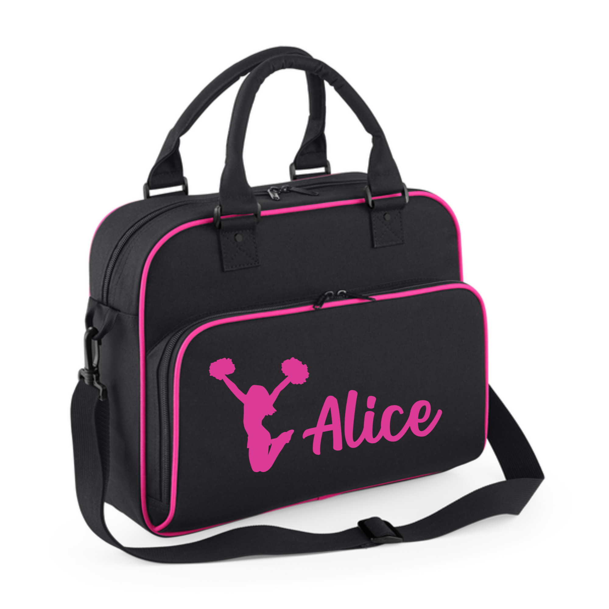 Personalised Name Cheer Cheerleader Junior Dance Bag