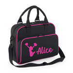 Load image into Gallery viewer, Personalised Name Cheer Cheerleader Junior Dance Bag
