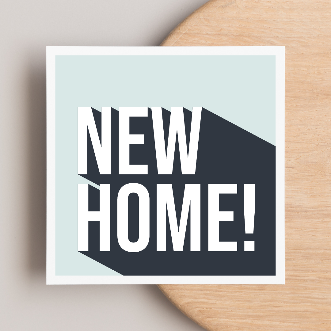 New Home Greeting Card Housewarming Moving In Card