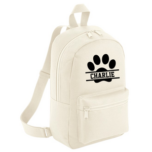 Personalised Dog Backpack