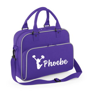 Personalised Name Cheer Cheerleader Junior Dance Bag