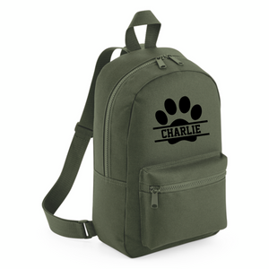 Personalised Dog Backpack