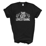 Load image into Gallery viewer, This Guy Loves Fishing T-Shirt
