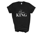 Load image into Gallery viewer, Her King His Queen Matching Couple T-shirt
