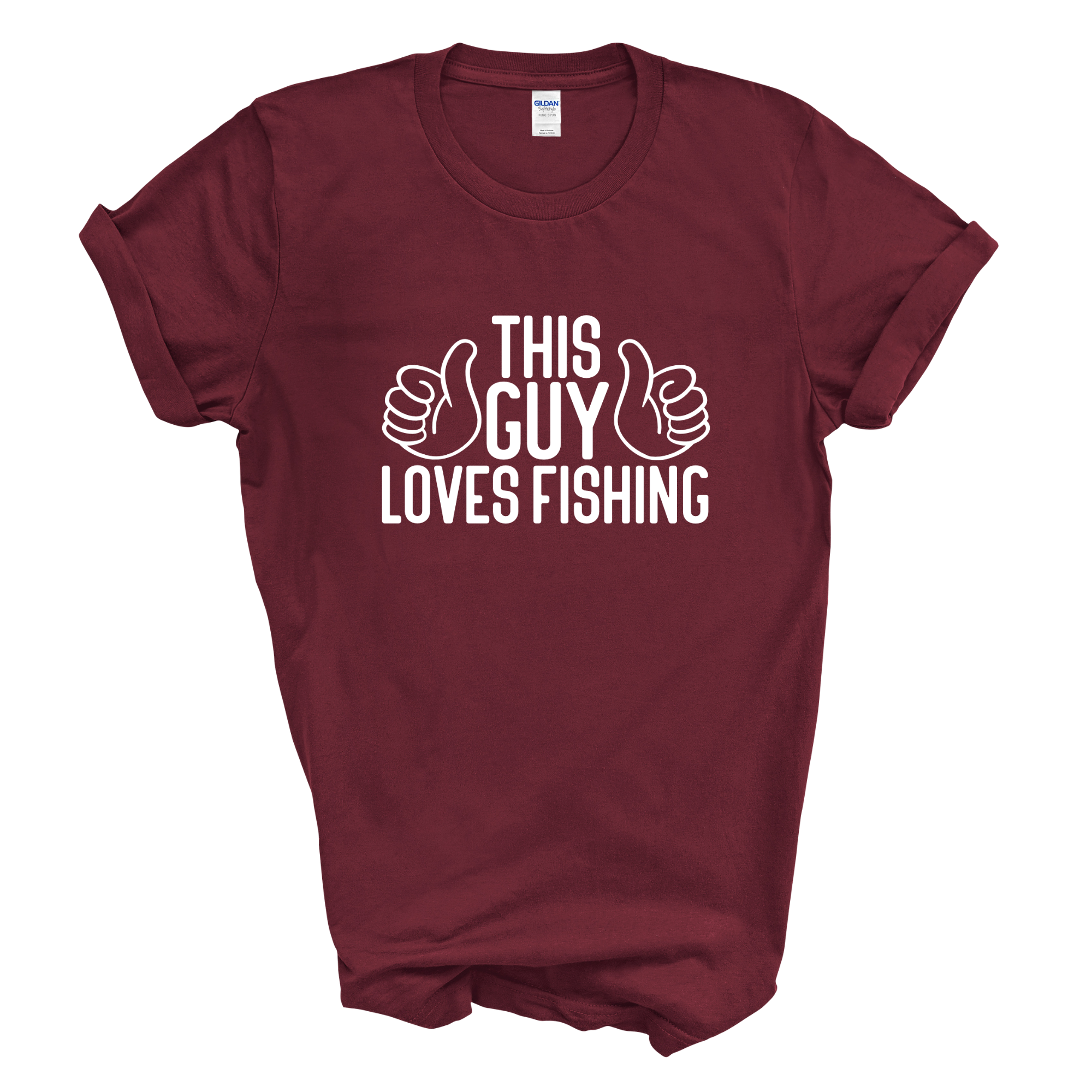 This Guy Loves Fishing T-Shirt