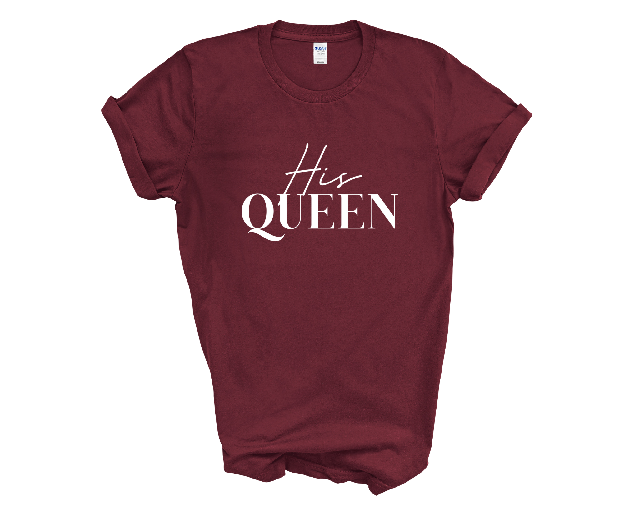 Her King His Queen Matching Couple T-shirt