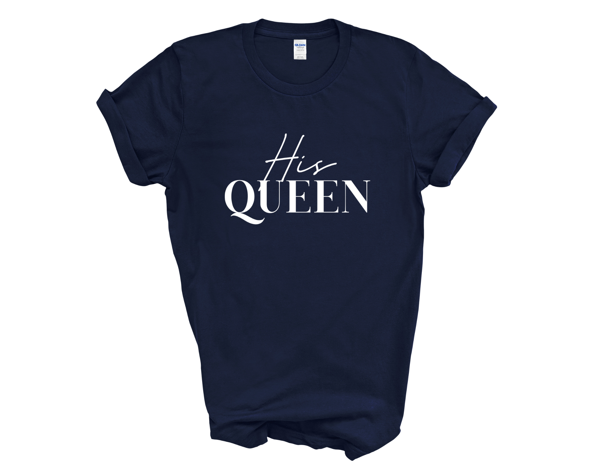 Her King His Queen Matching Couple T-shirt