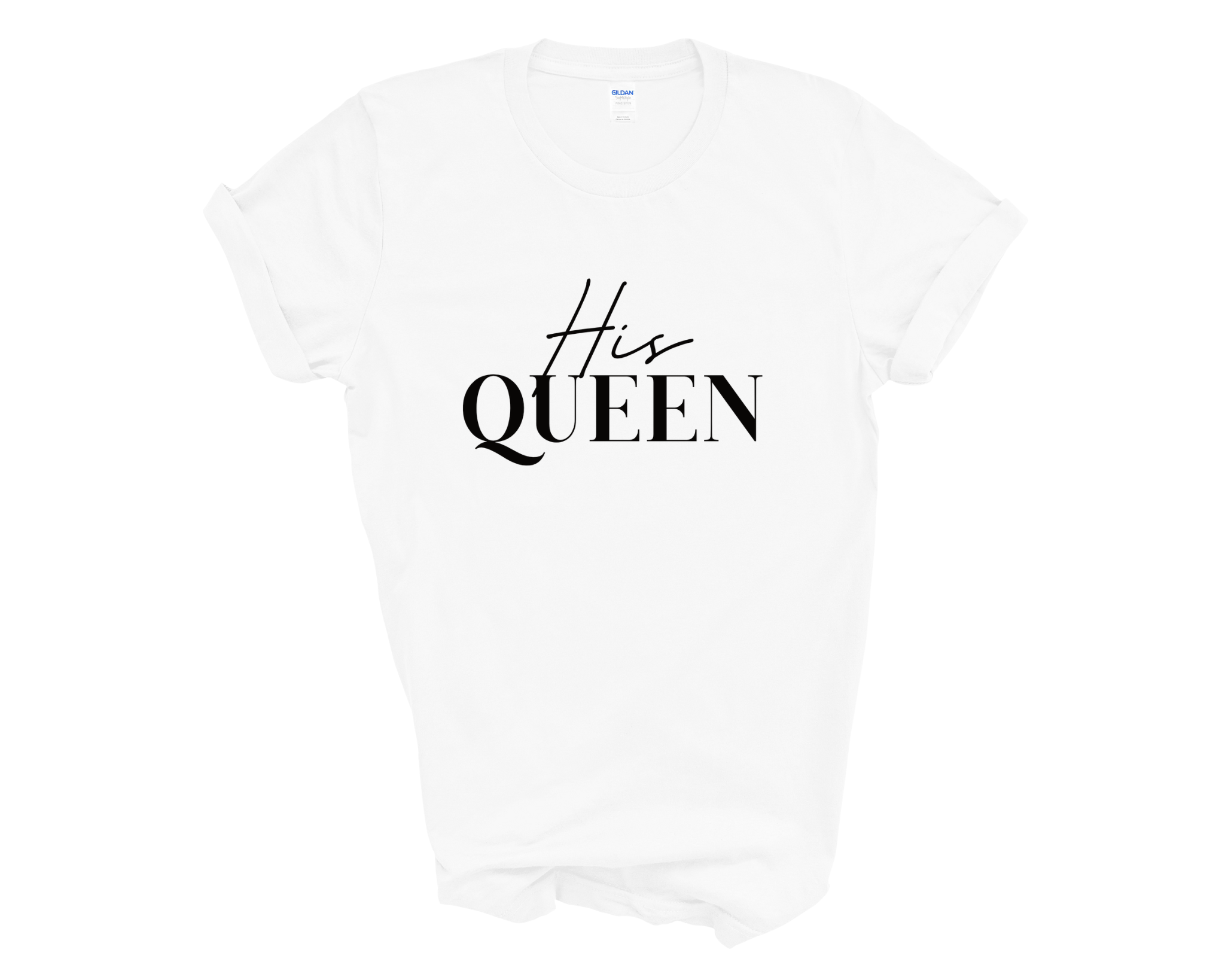 Her King His Queen Matching Couple T-shirt