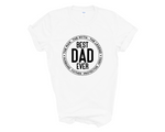 Load image into Gallery viewer, Best Dad Ever Mens/Adults Novelty Tshirt
