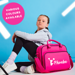 Load image into Gallery viewer, Personalised Name Cheer Cheerleader Junior Dance Bag
