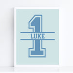 Load image into Gallery viewer, 1st Birthday Personalised Name Birthday Art Print
