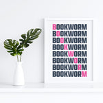 Load image into Gallery viewer, Bookworm Art Print
