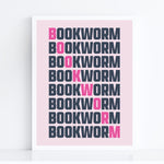 Load image into Gallery viewer, Bookworm Art Print
