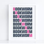 Load image into Gallery viewer, Bookworm Art Print
