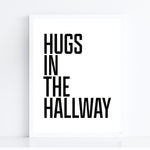 Load image into Gallery viewer, Hugs In The Hallway Art Print
