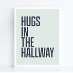 Load image into Gallery viewer, Hugs In The Hallway Art Print
