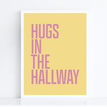 Load image into Gallery viewer, Hugs In The Hallway Art Print
