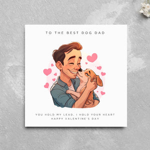 Valentine's Day Card From The Dog To Dad