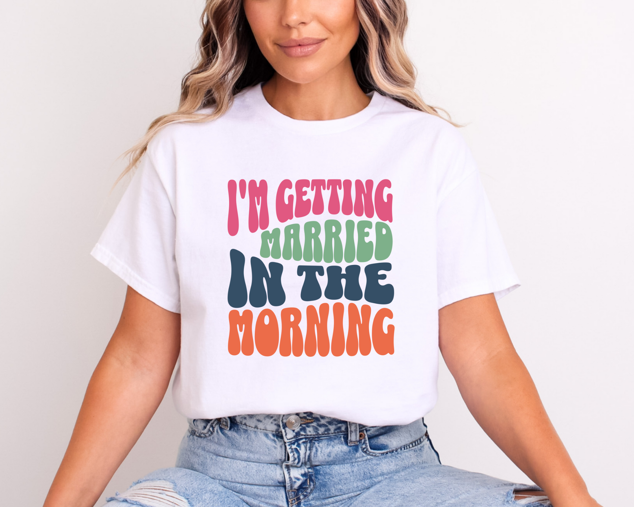 I'm Getting Married In The Morning Unisex Wedding Tshirt