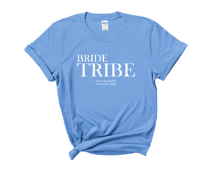 Personalised Bride BRIDE TRIBE Hen Party T-Shirts 9