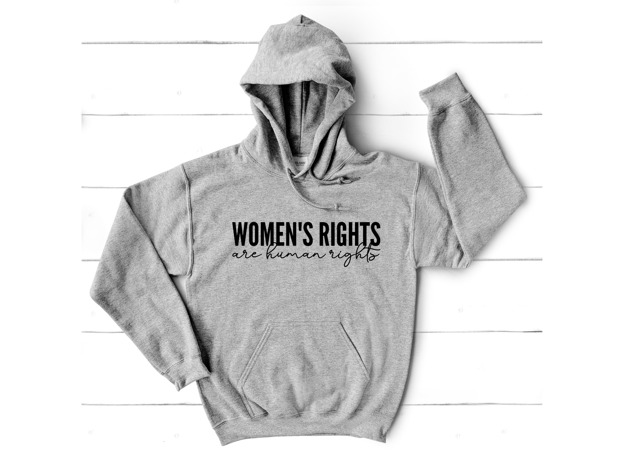 Women's Rights Are Human Rights Unisex Adult Hooded Sweatshirt