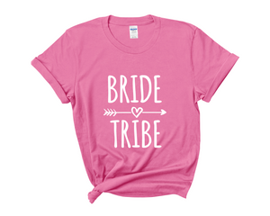 Bride Tribe Bride Hen Party T-shirts (Pink)