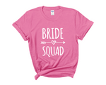 Load image into Gallery viewer, Bride Squad Bride Hen Party T-shirts (Pink)
