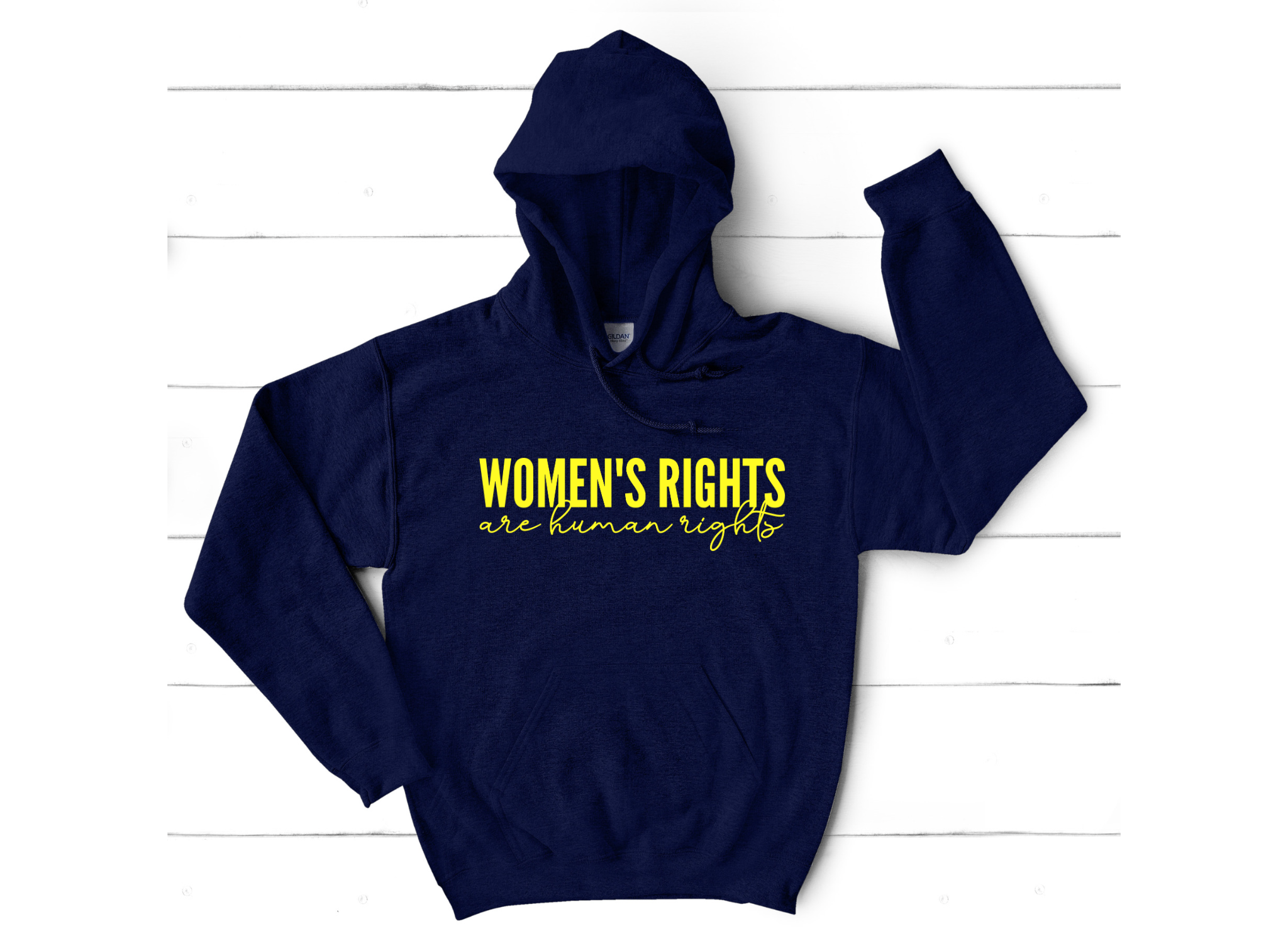 Women's Rights Are Human Rights Unisex Adult Hooded Sweatshirt