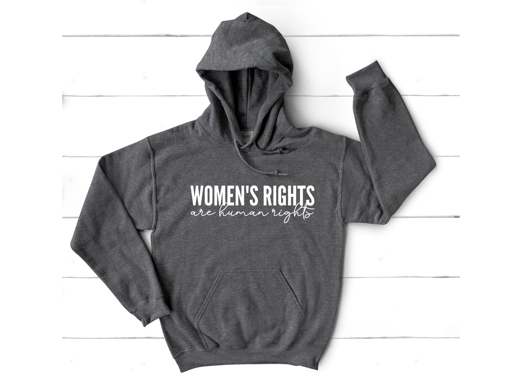 Women's Rights Are Human Rights Unisex Adult Hooded Sweatshirt