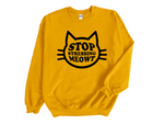 Load image into Gallery viewer, Stop Stressing Meowt Adult Unisex Sweatshirt
