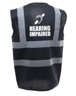 Load image into Gallery viewer, Hearing Impaired Enhanced Visibility Vest
