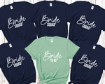 Load image into Gallery viewer, Bride Squad Bride Hen Party T-shirts D8
