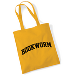 Load image into Gallery viewer, Bookworm Lightweight Cotton Tote Bag
