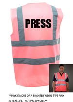 Load image into Gallery viewer, Press Enhanced Visibility Vest
