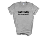 Load image into Gallery viewer, Pawsitively Obsessed With Dogs Adult Unisex T-Shirt
