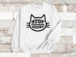 Load image into Gallery viewer, Stop Stressing Meowt Adult Unisex Sweatshirt
