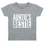 Load image into Gallery viewer, Auntie&#39;s Bestie Baby Toddler Funny T-Shirt
