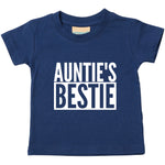 Load image into Gallery viewer, Auntie&#39;s Bestie Baby Toddler Funny T-Shirt
