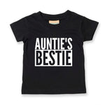 Load image into Gallery viewer, Auntie&#39;s Bestie Baby Toddler Funny T-Shirt
