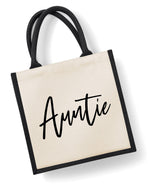 Load image into Gallery viewer, Auntie Lunch Shopping Tote Bag
