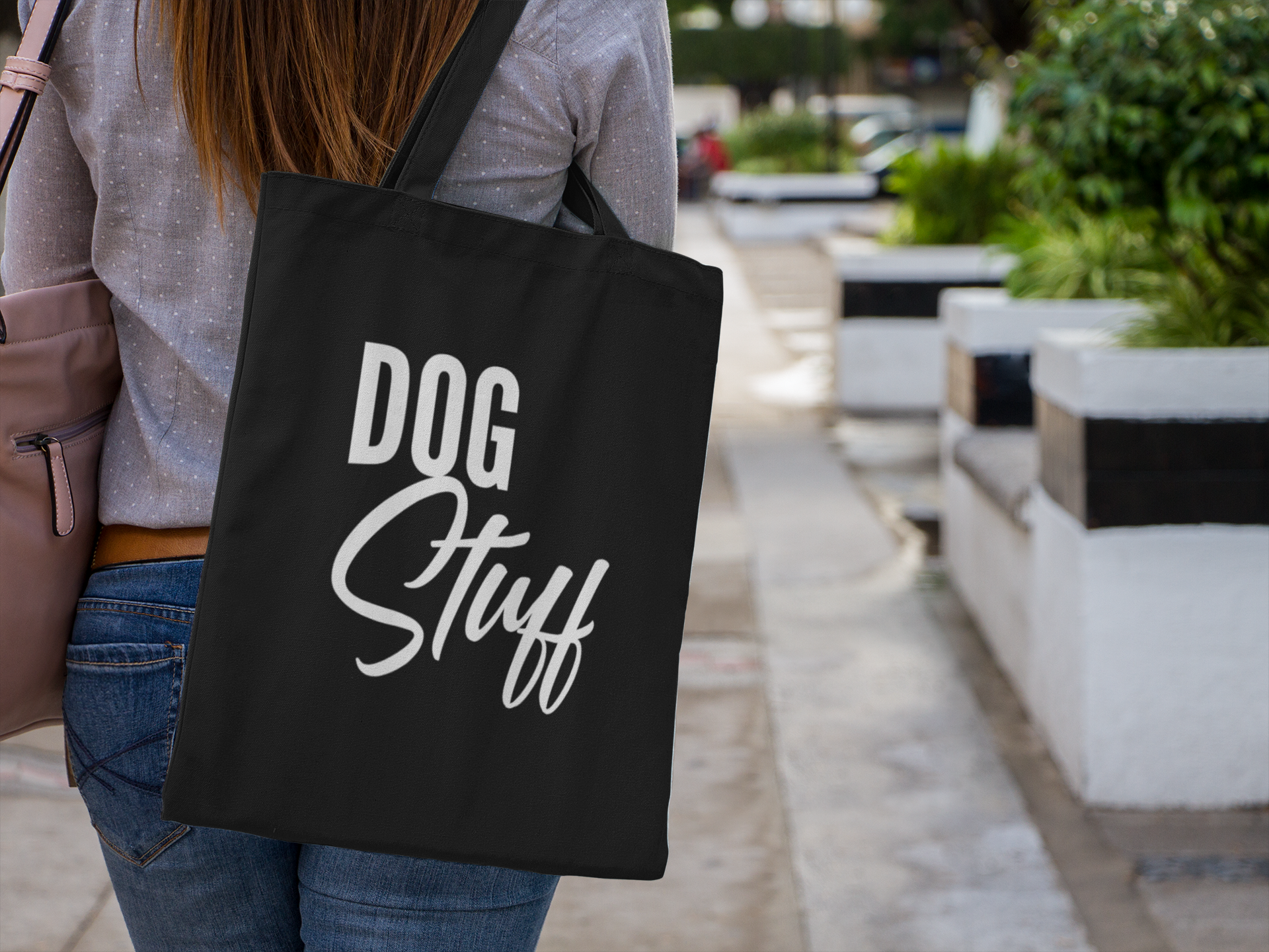 Dog Stuff Lightweight Cotton Tote Bag