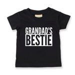 Load image into Gallery viewer, Grandad&#39;s Bestie Baby Toddler Funny T-Shirt
