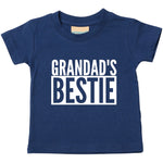 Load image into Gallery viewer, Grandad&#39;s Bestie Baby Toddler Funny T-Shirt
