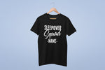 Load image into Gallery viewer, Personalised Sleepover Squad T-Shirt Adult Kids
