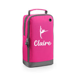 Load image into Gallery viewer, Personalised Name Gymnast Dance Text Shoe Bag Storage
