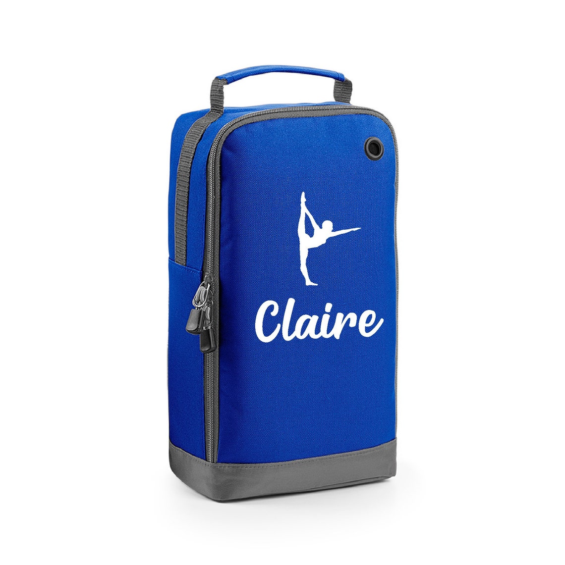 Personalised Name Gymnast Dance Text Shoe Bag Storage