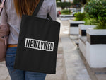 Load image into Gallery viewer, Newlywed Lightweight Cotton Tote Bag
