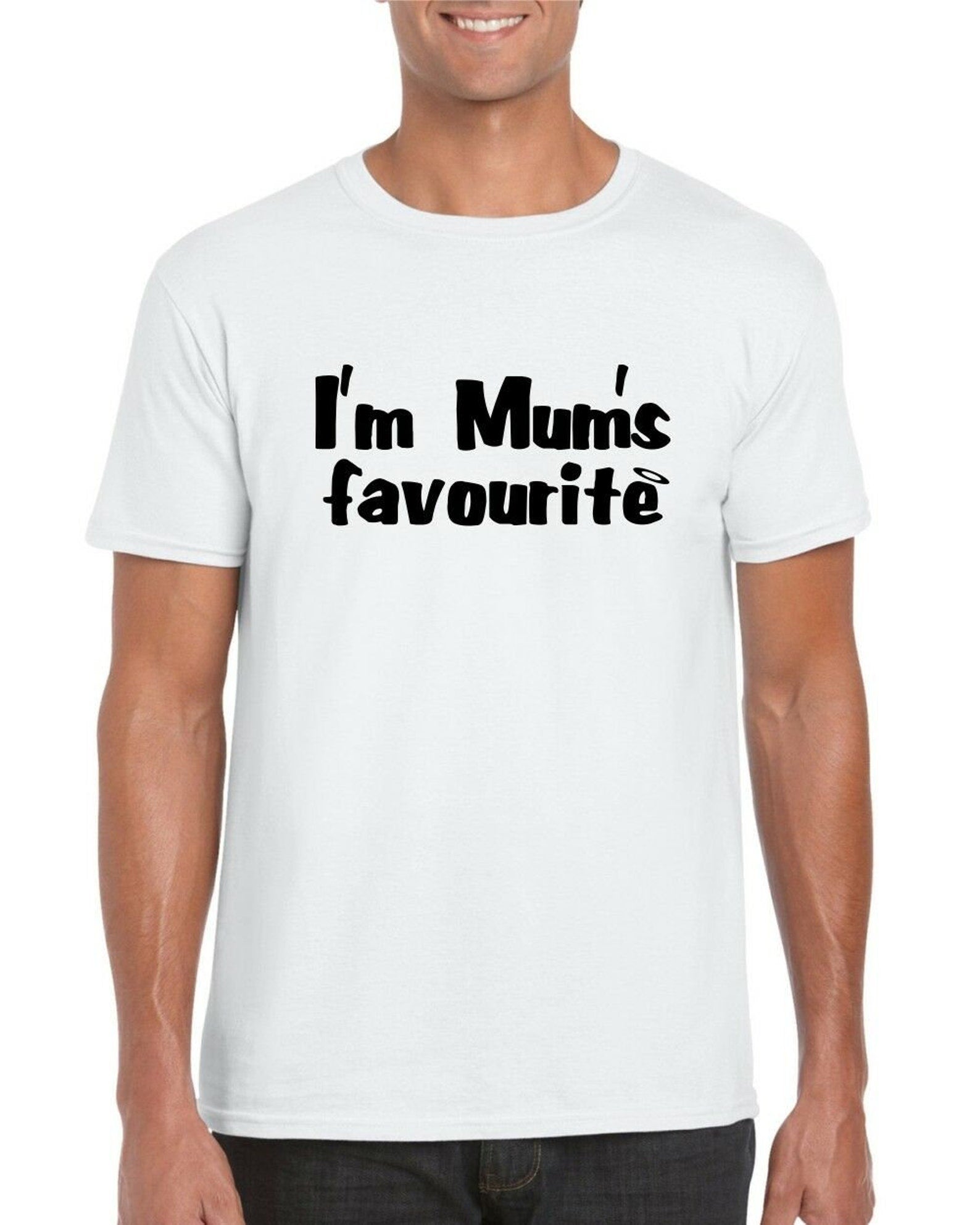 I'm Mum's Favourite - Mens/Adults T-shirt